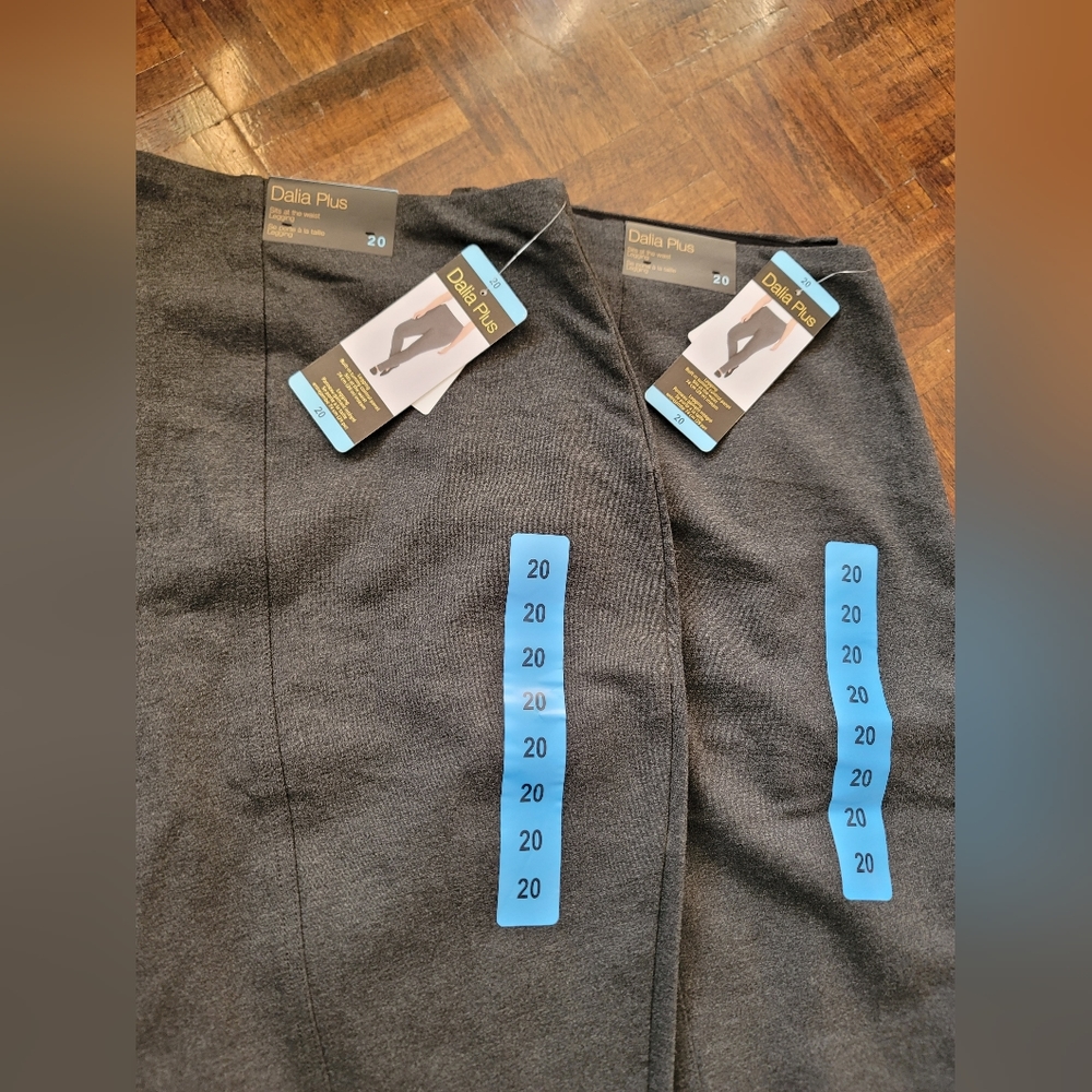 US 20 Plus SIZE LEGGINGS PANTS 2 Pcs.